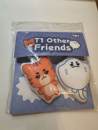 T1 other friends 愚人節抱枕鑰匙圈 