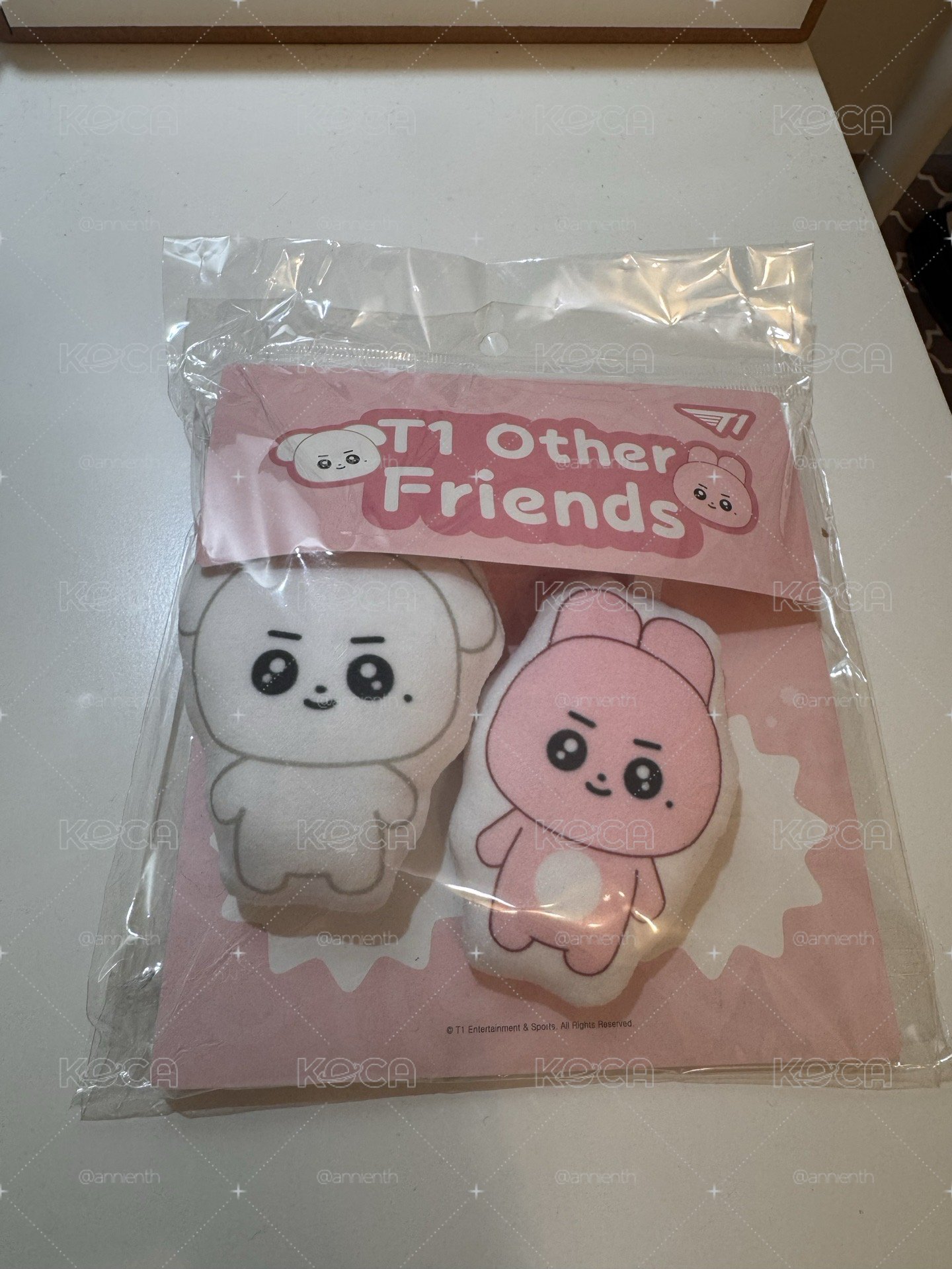 T1 other friends 愚人節抱枕鑰匙圈 Oner Keria