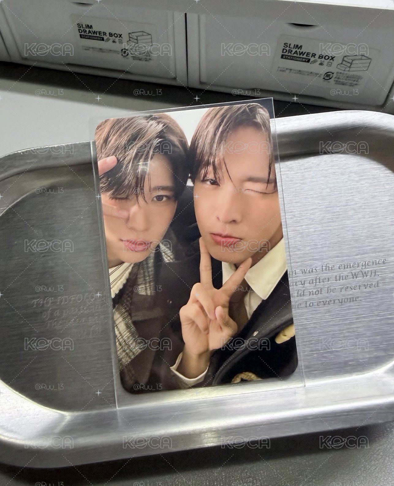 “𝗥𝘂.𝗖.☆ /𝗡𝗖𝗧 𝗪𝗜𝗦𝗛 𝗪𝗶𝘀𝗵𝗹𝗶𝘀𝘁 𝗺𝘂𝗺𝗼溫陸雙人特典卡
