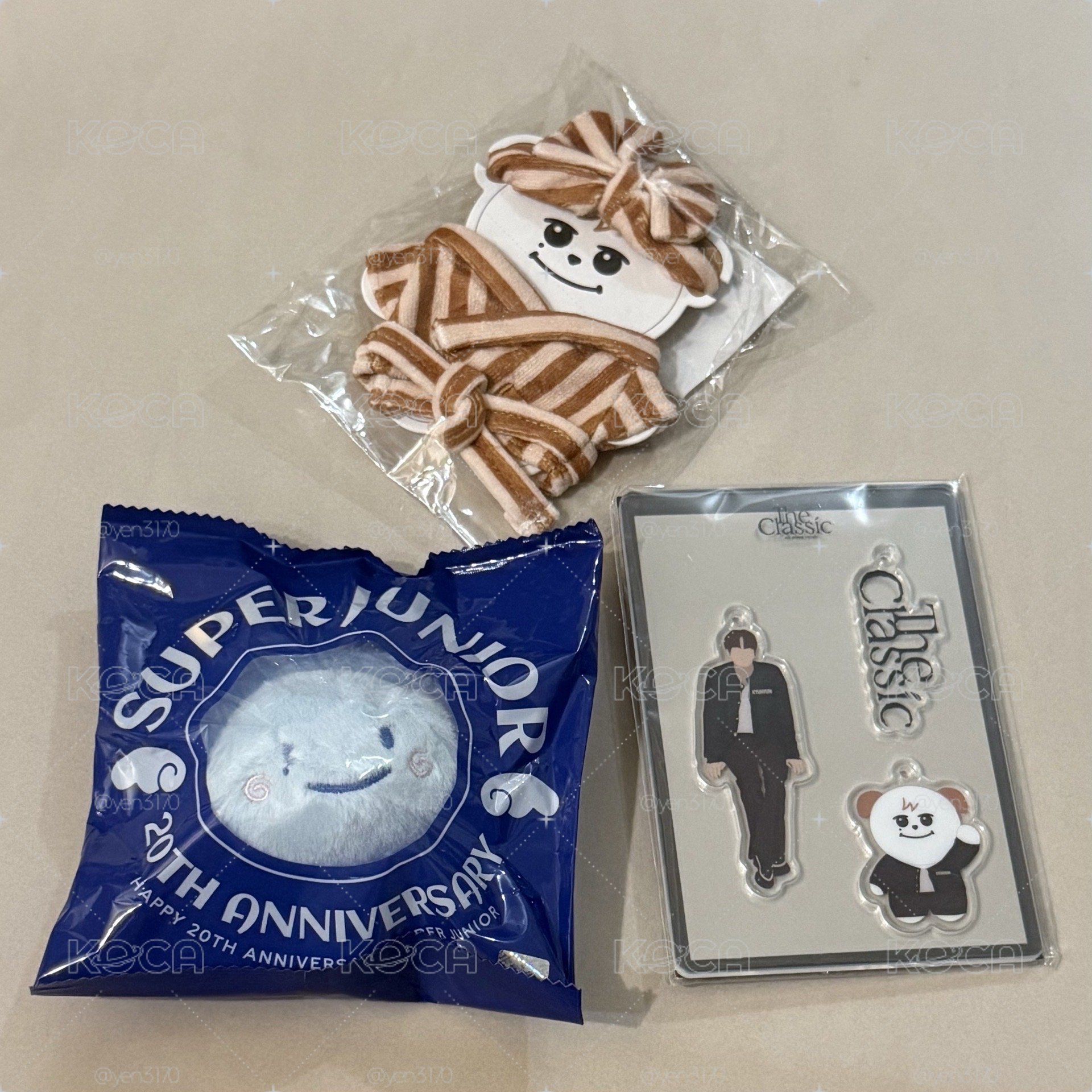 圭美浴衣綁售 隨身鏡 The Classic鑰匙圈