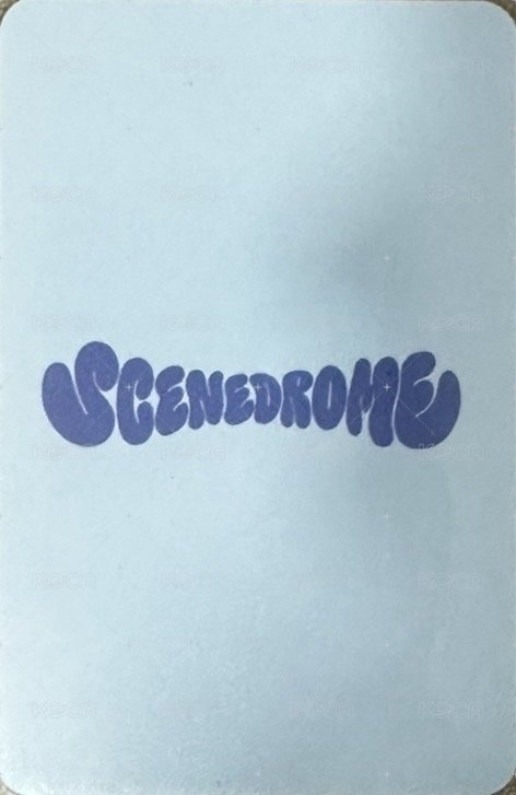 SCENEDROME k4 1.0線上 簽售卡  背面