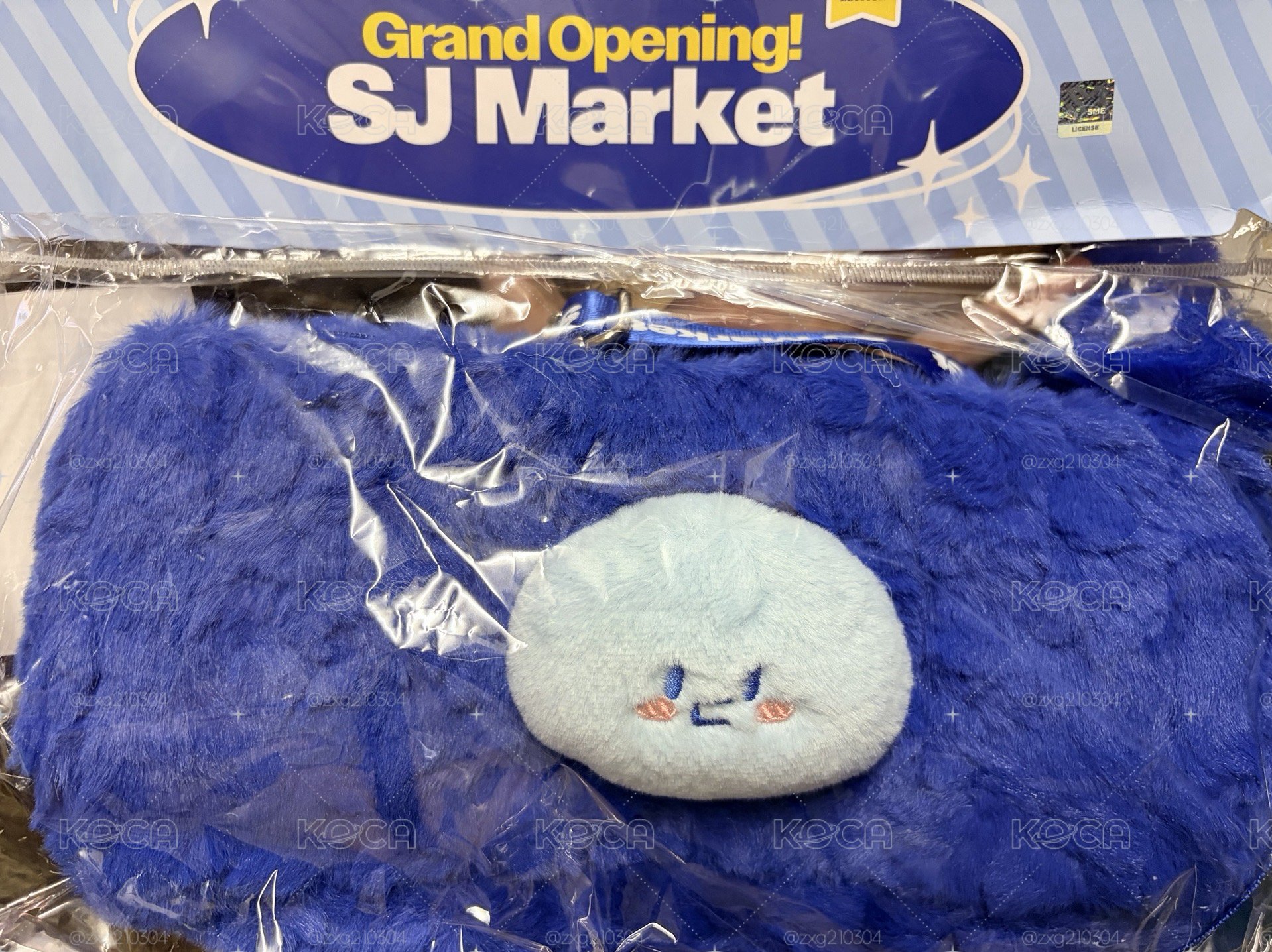 銀赫超市化妝包 含小卡