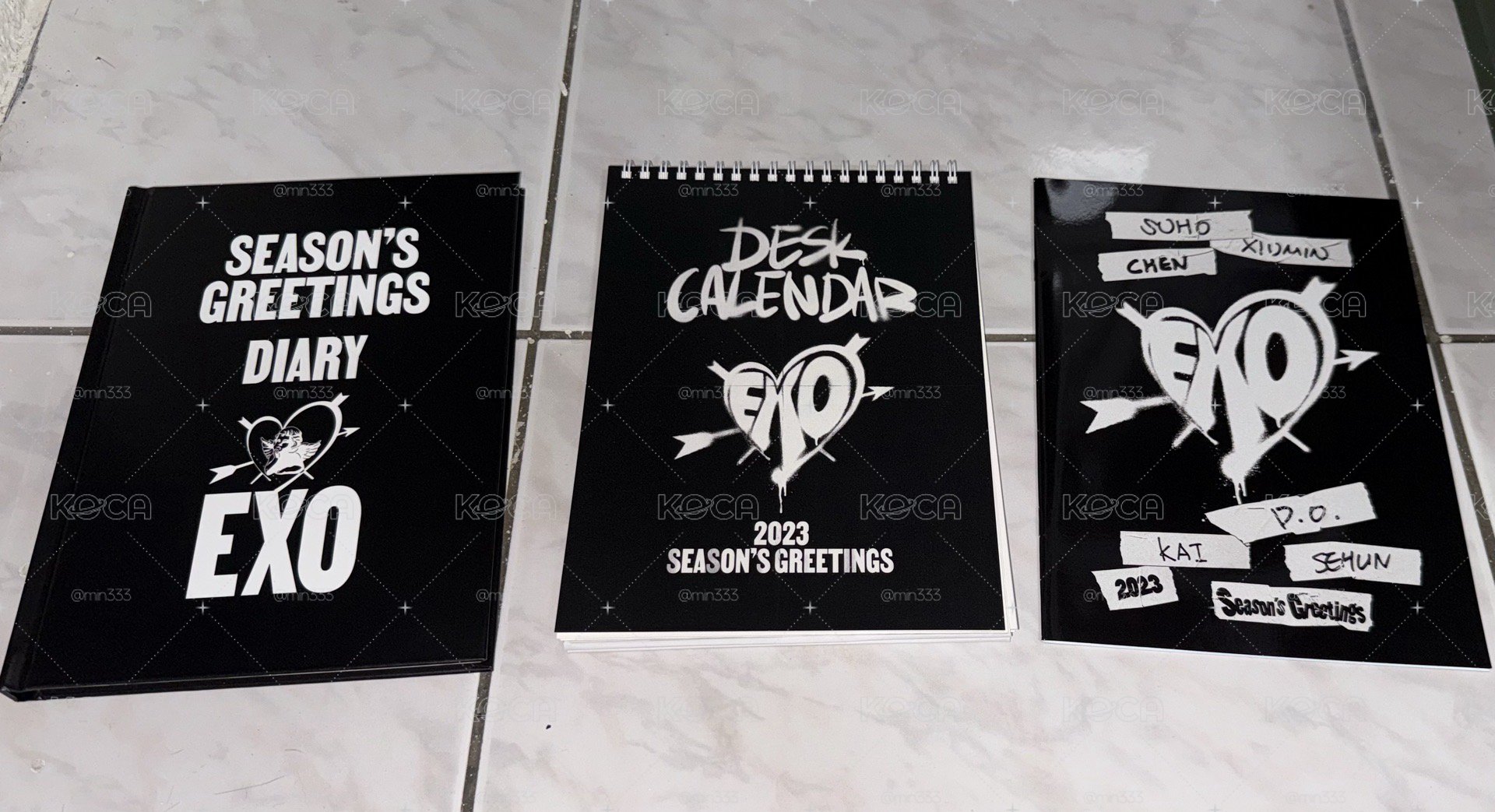 EXO 2023年曆 SET