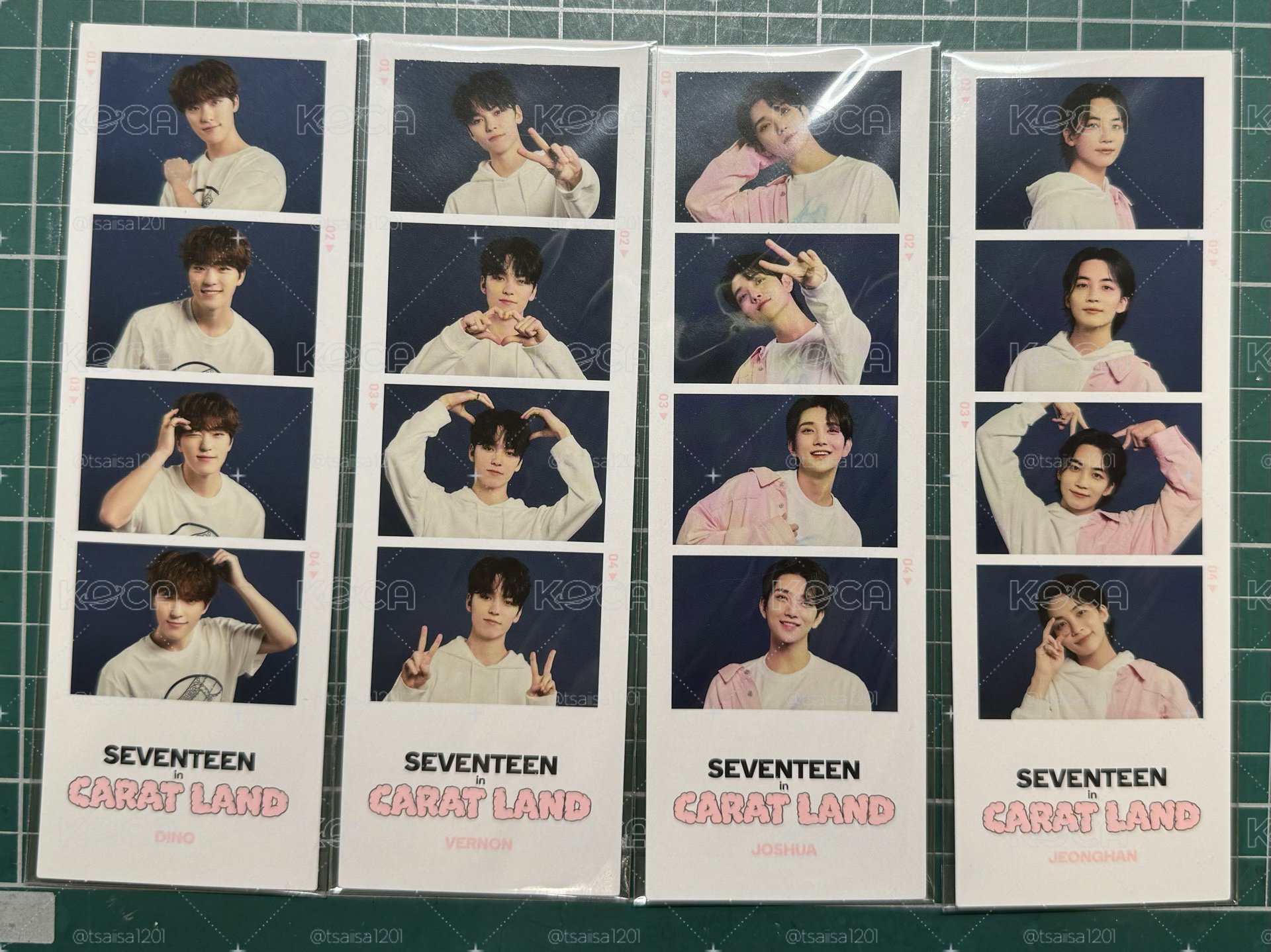 SEVENTEEN 克拉島人生四格