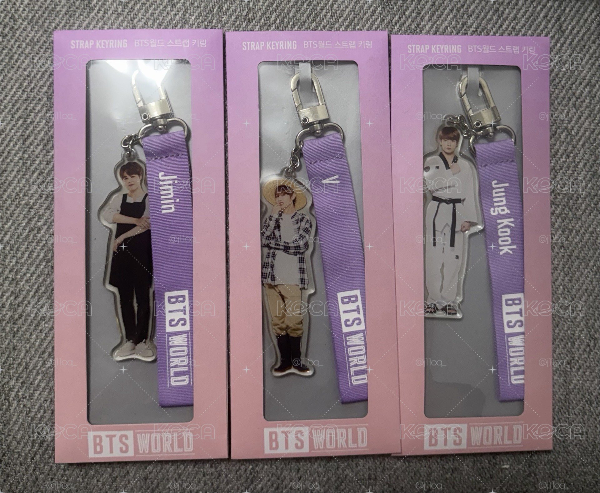 BTS WORLD吊飾