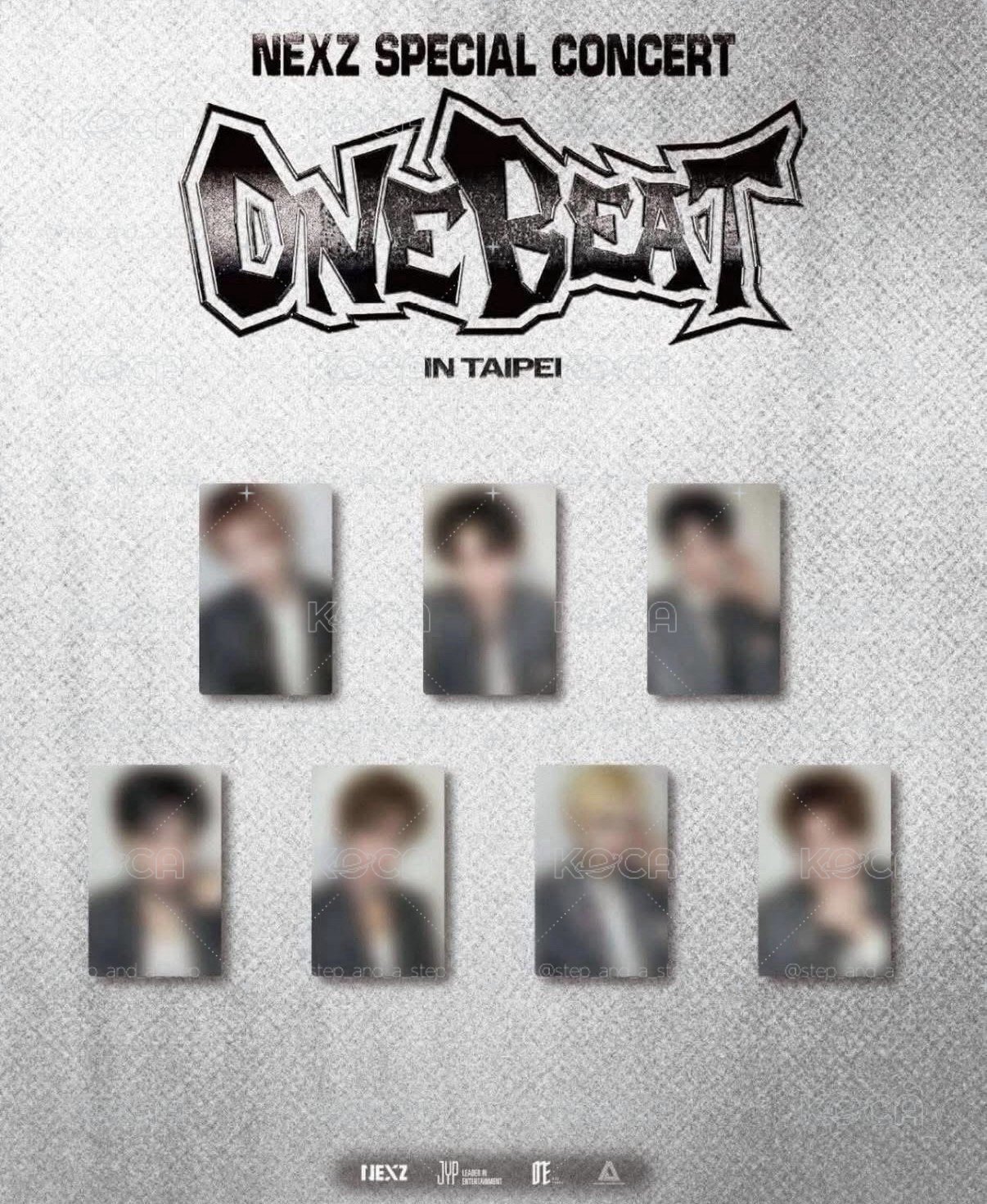 NEXZ one beat 台北入場卡& Mmchk 台北sc入場卡