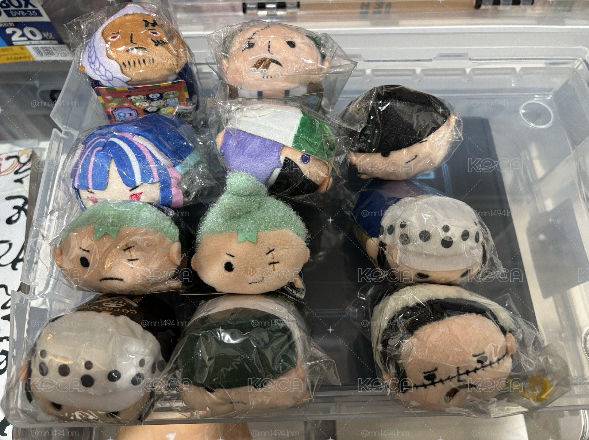 海賊王 索隆 羅 培羅娜 喬巴 鷹眼 周邊盤合售