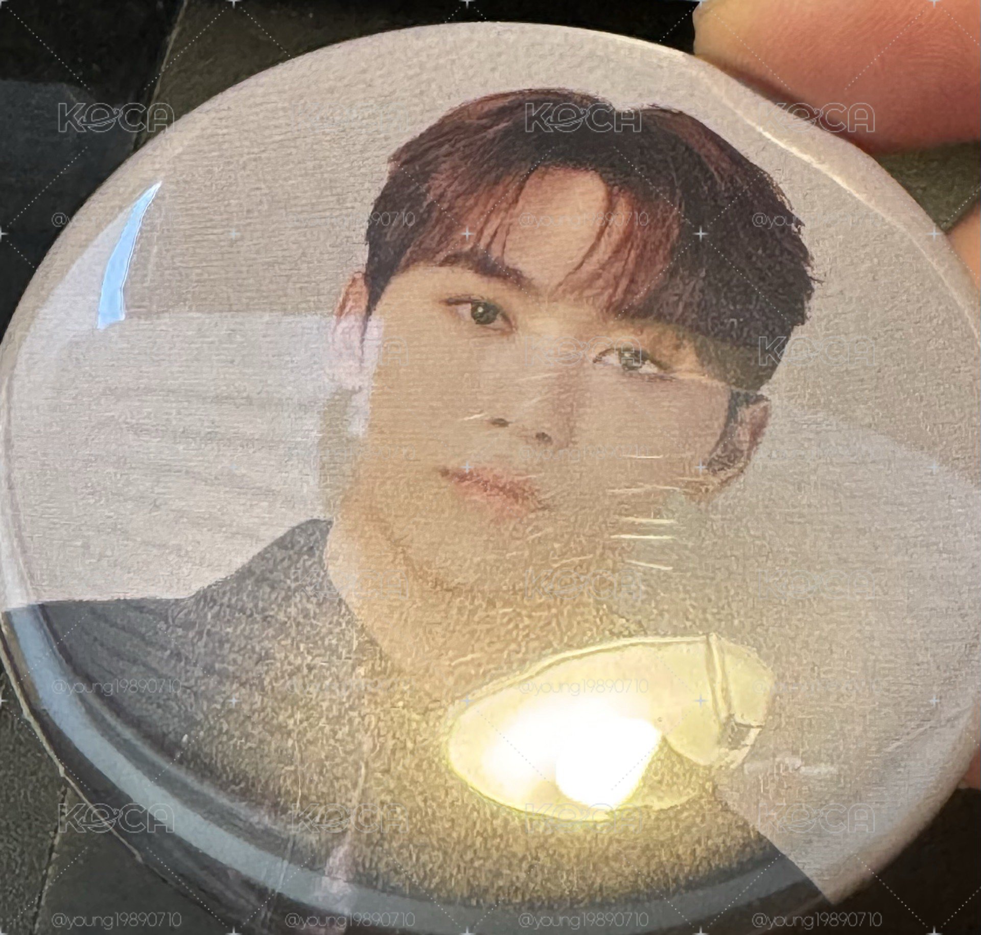 ⚡️SEVENTEEN 2023 日本 Cafe badge 徽章 別針 夫勝寛