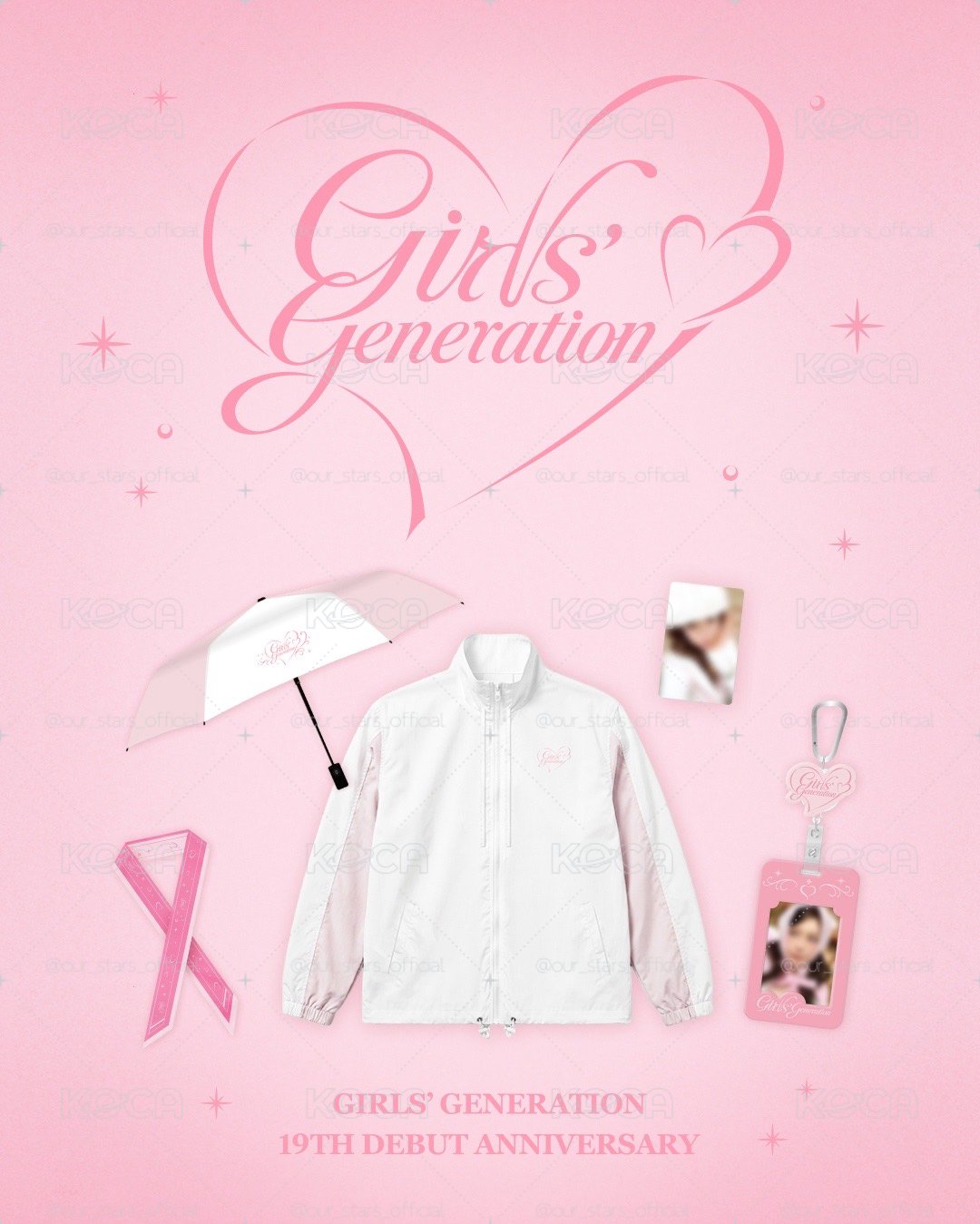 少女時代 官方 19th Anniversary 出道十九週年 周邊