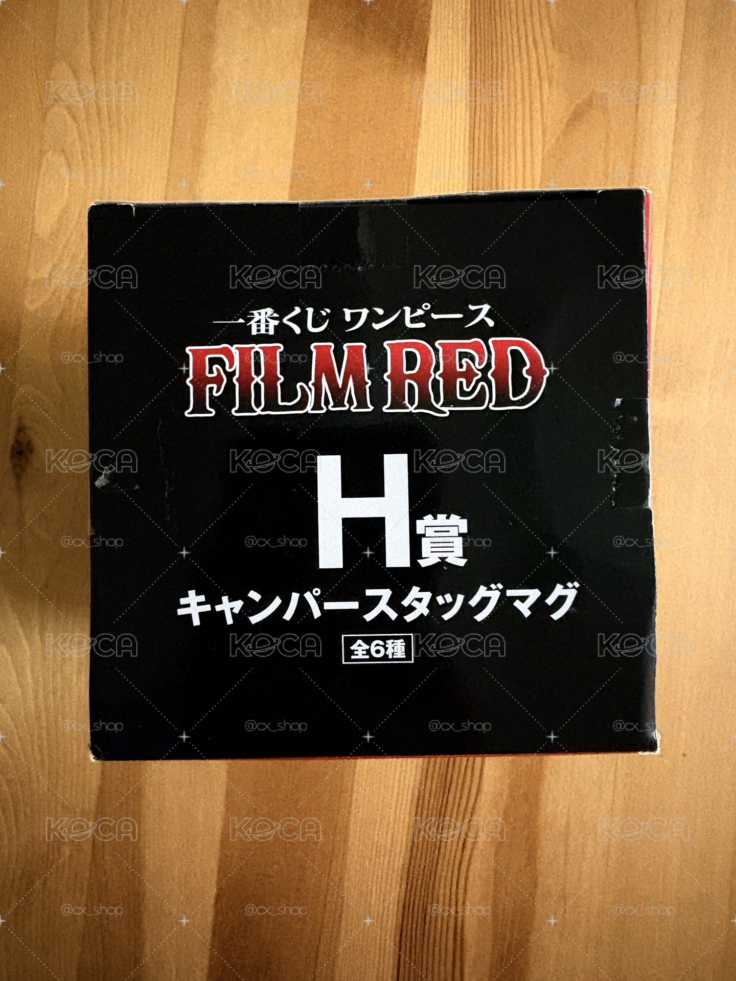 航海王/海賊王(ONEPIECE) 一番賞FILM RED H賞 杯子 露營風 馬克杯
