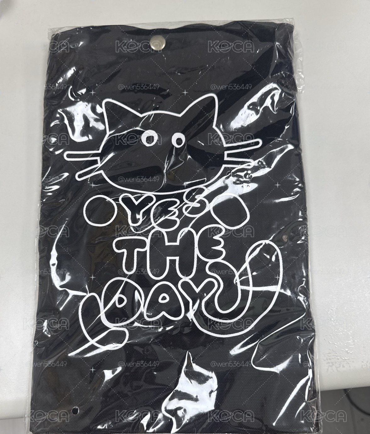 鼠兔帆布袋（黑色款）