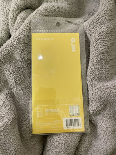 2018 BTS 今日展 書籤 SUGA V