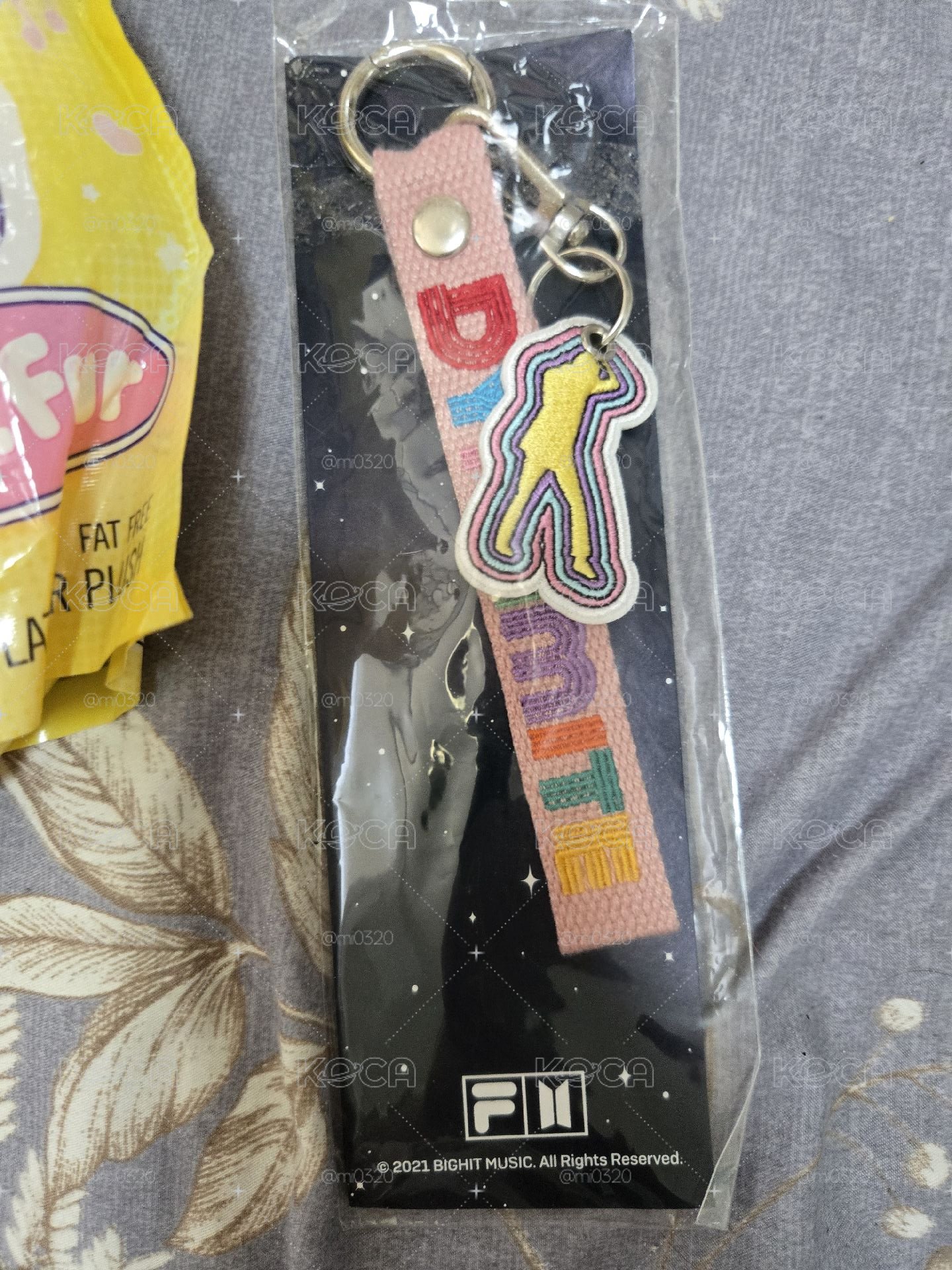 Fila聯名吊飾小卡