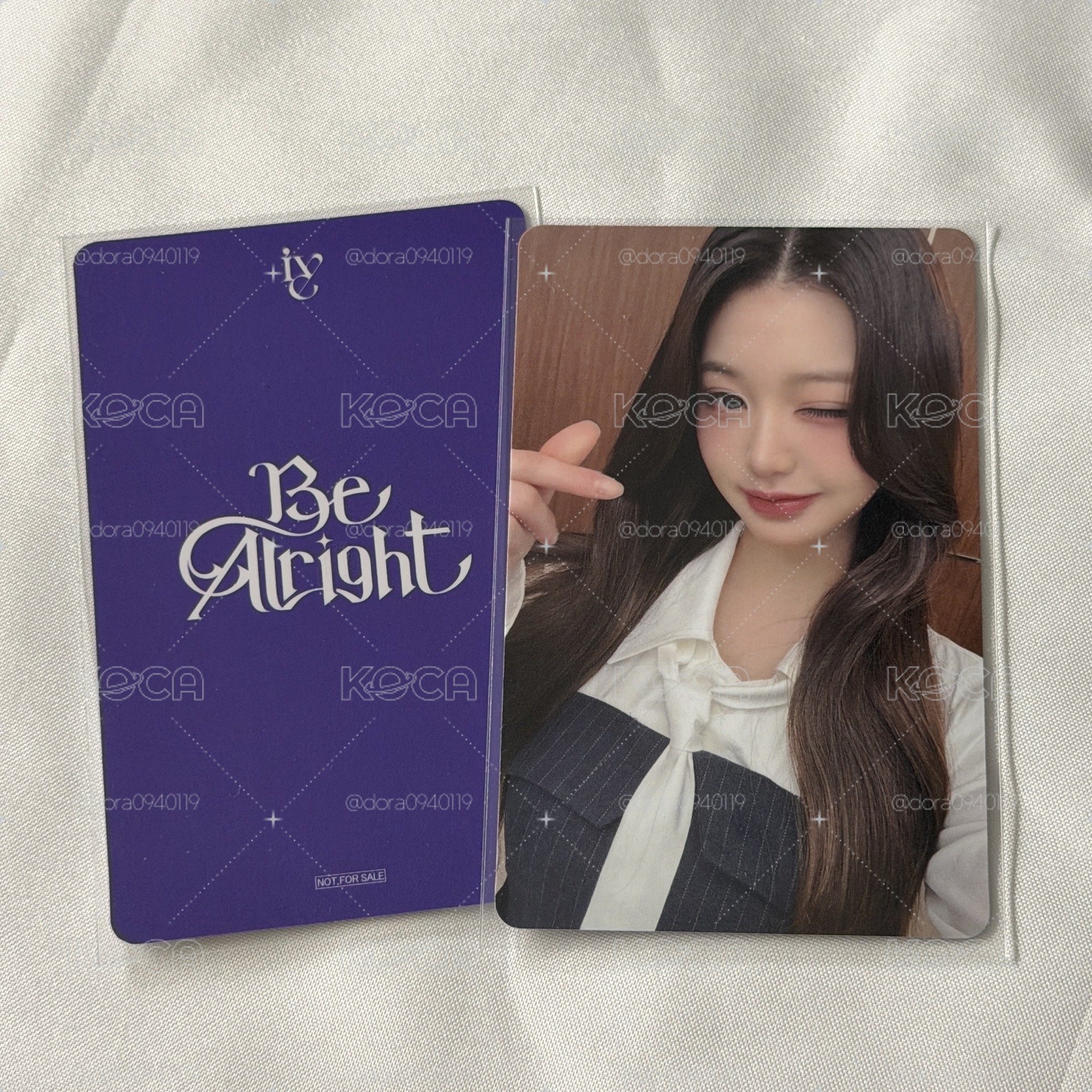 IVE 日專Be Alright 澀谷塔店抽選員 快速出貨