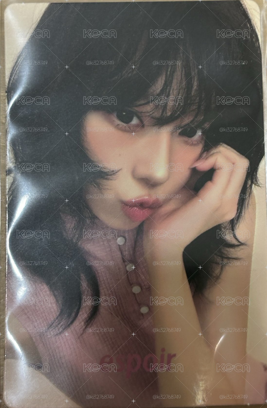 espoir 代言卡  5.0