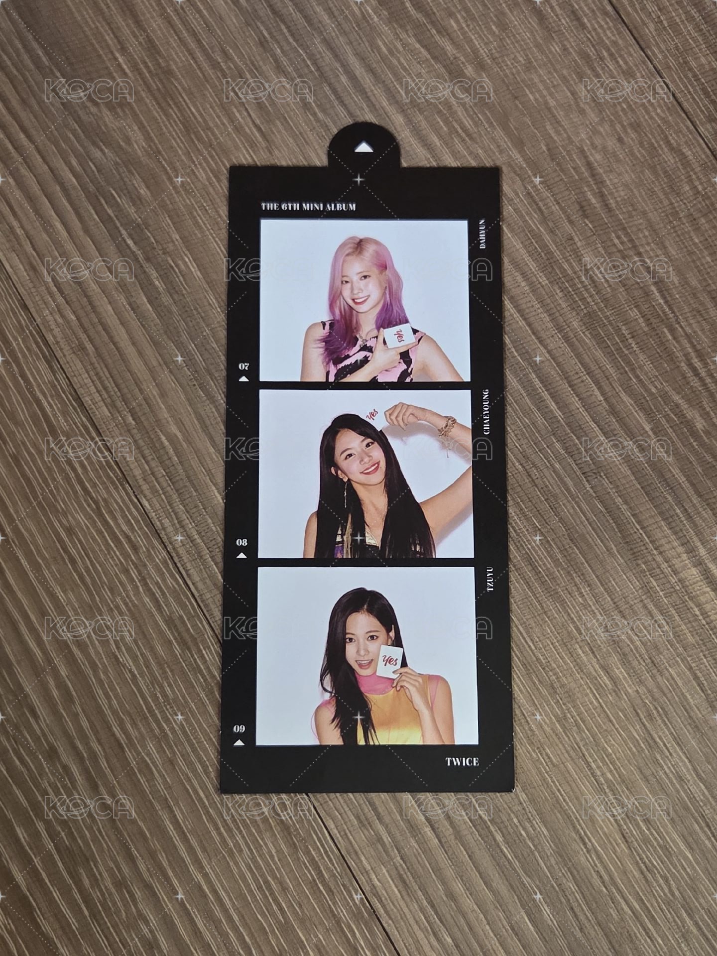 多賢、彩瑛、子瑜（僅有三格卡）