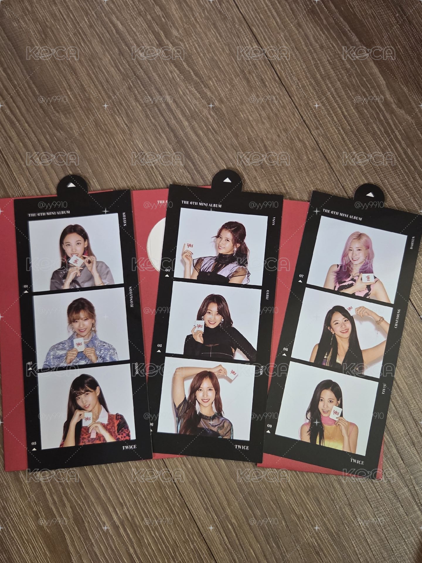 Twice 三格卡