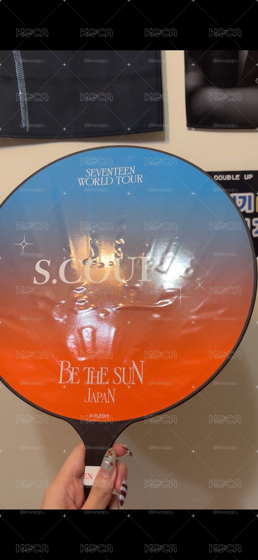 seventeen 崔勝哲 be the sun japan日巡大扇 bts哲