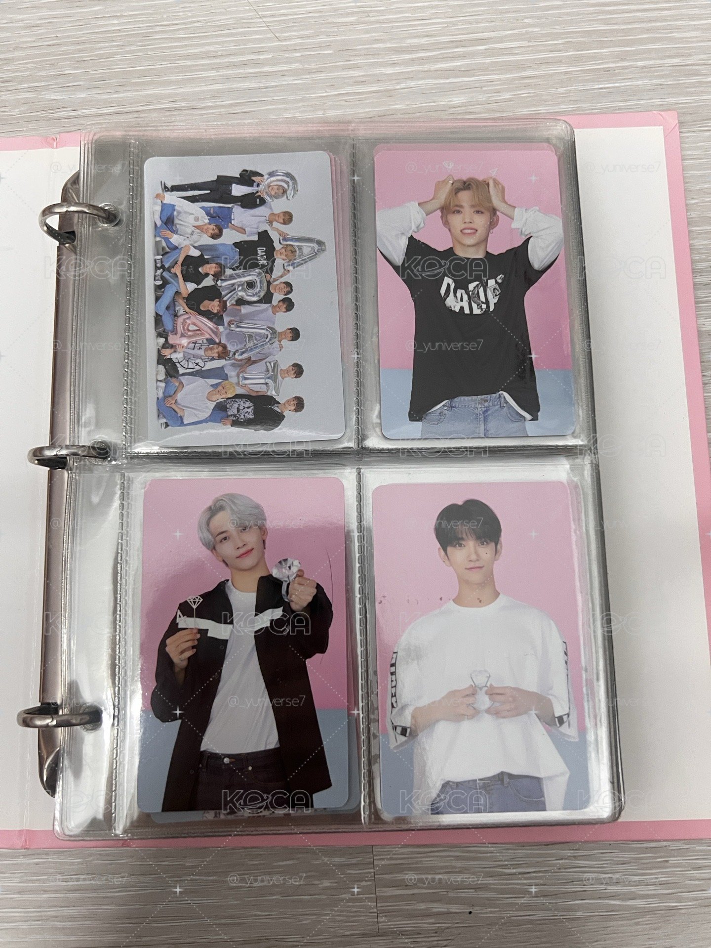 SEVENTEEN 4期會員禮小卡/套