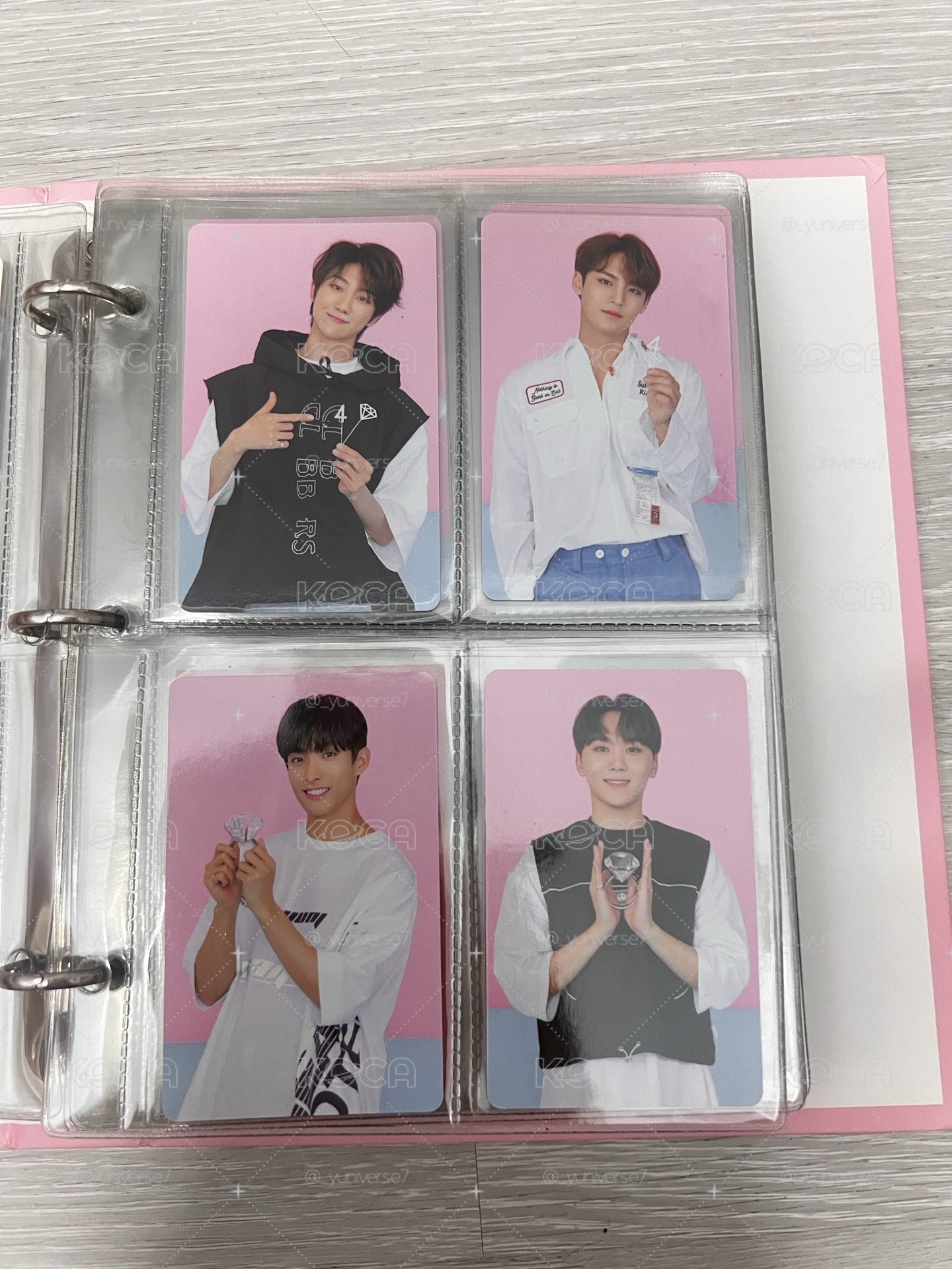 SEVENTEEN 4期會員禮小卡/套