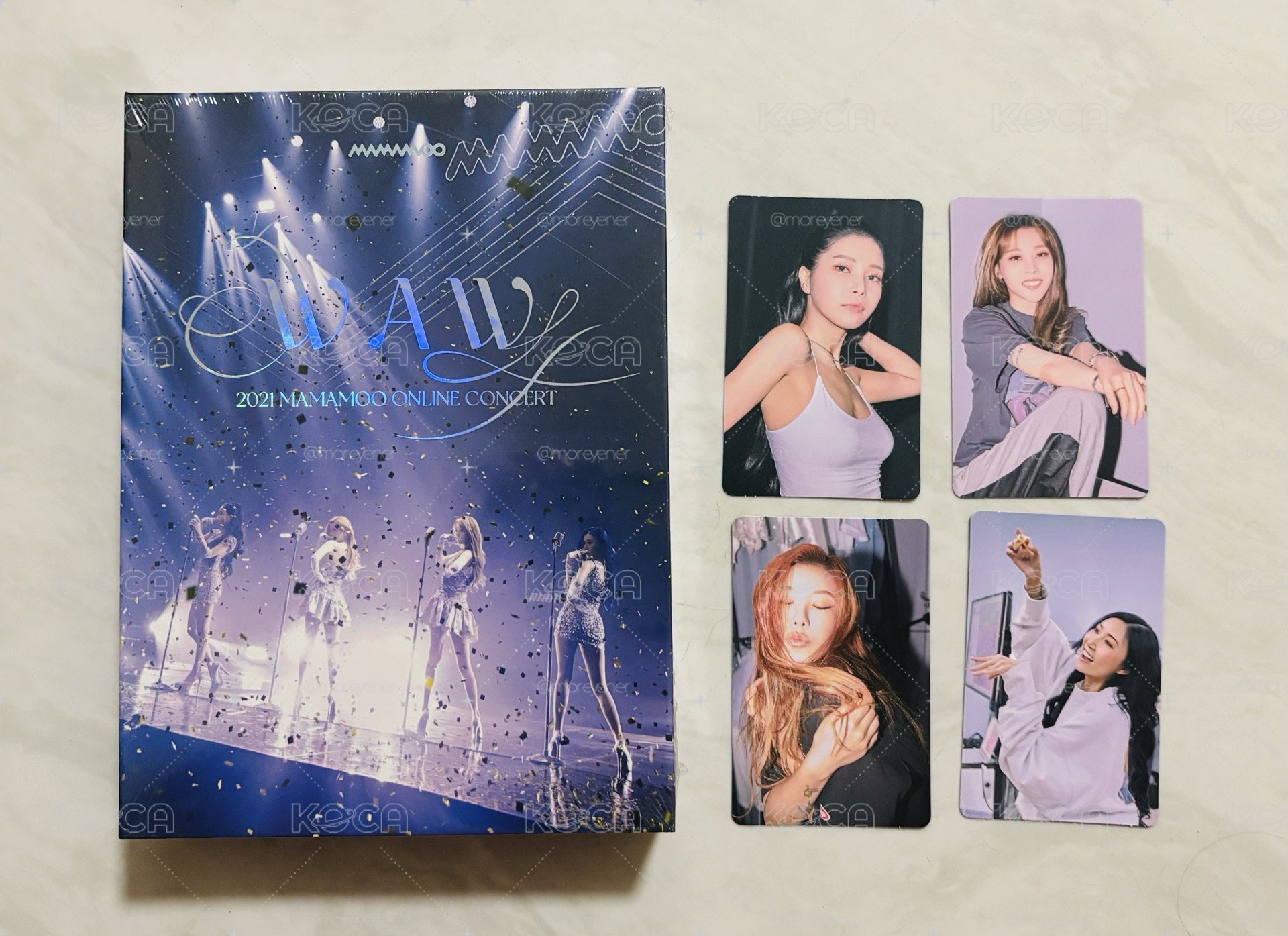 2021 WAW線上演唱會DVD全新未拆(含預購特典小卡)