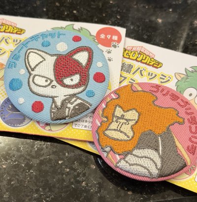 我英 動物刺繡徽章 焦凍 奮進人