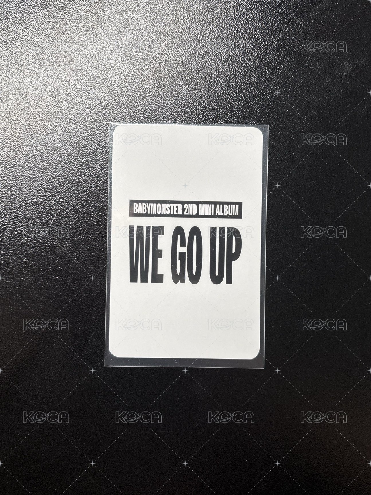 WE GO UP k4 幸運卡 