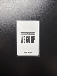 WE GO UP wvs 限時 特典卡 