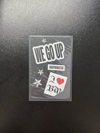 WE GO UP 全通路 單封預售禮 特典卡 