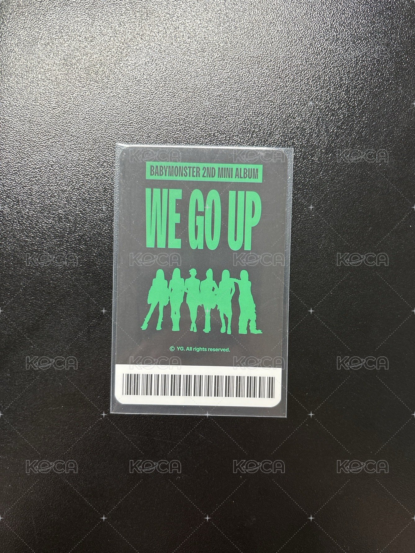 WE GO UP yg線下 滿額卡 