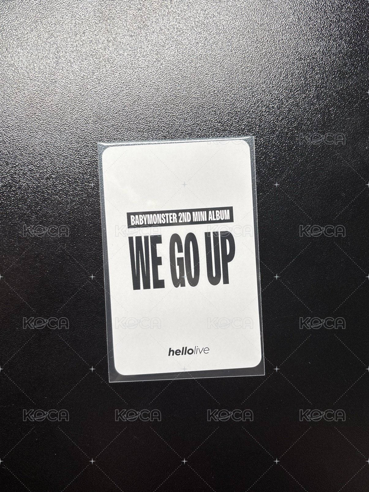 WE GO UP hl 簽售卡 