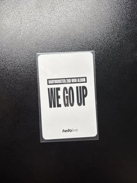 WE GO UP hl 簽售卡 