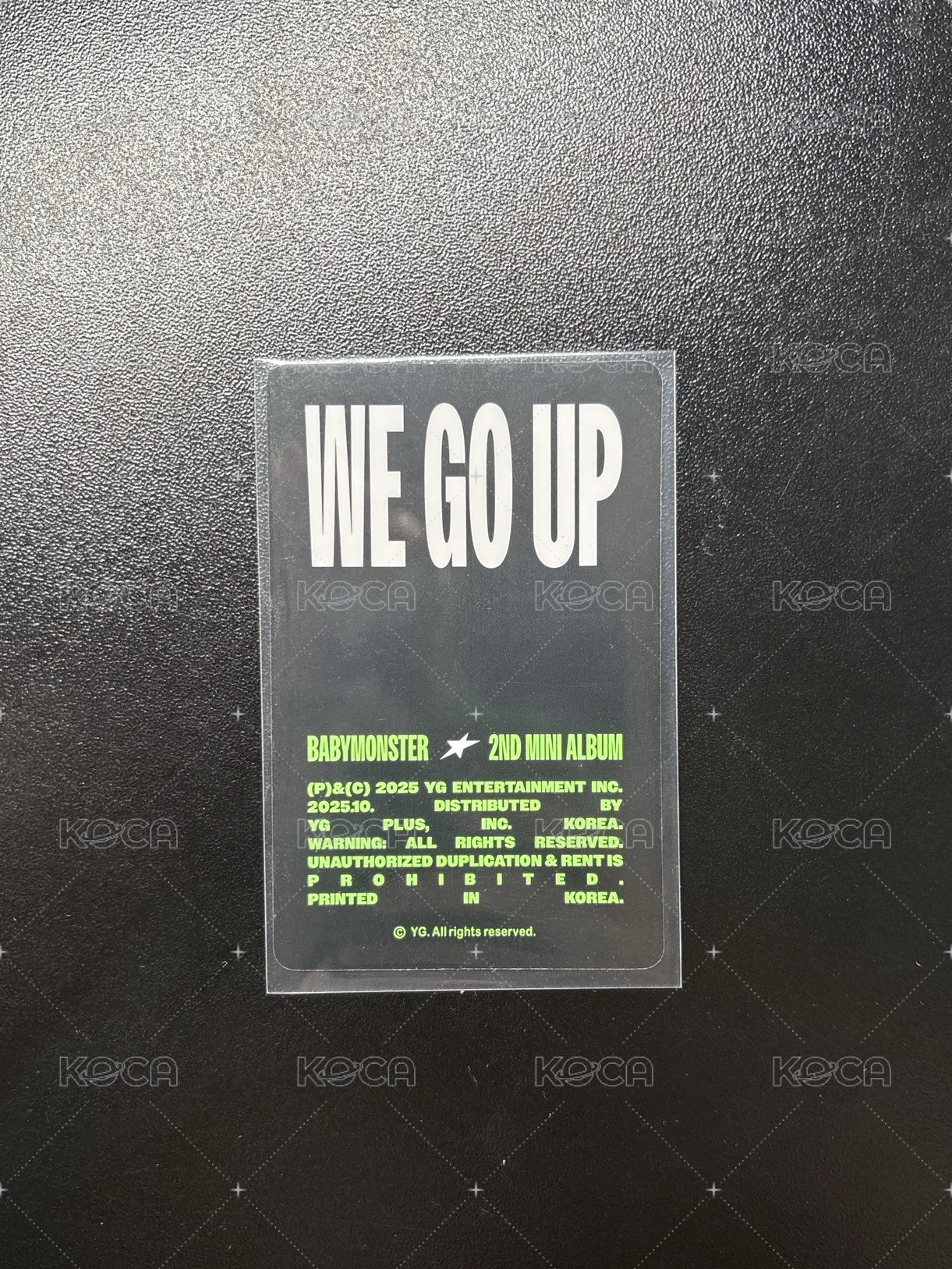 WE GO  UP 隨機卡包 隨機卡 