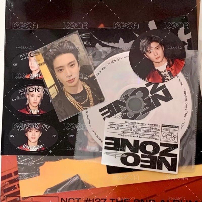 NCT127 NEO ZONE 專輯 鄭在玹 Jaehyun小卡 圓卡