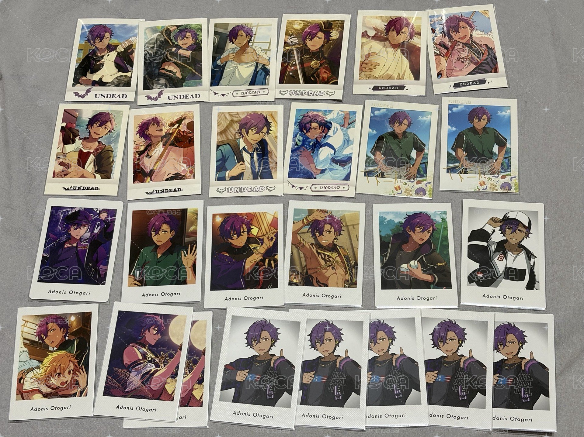偶像夢幻祭 乙狩阿多尼斯 拍立得SET