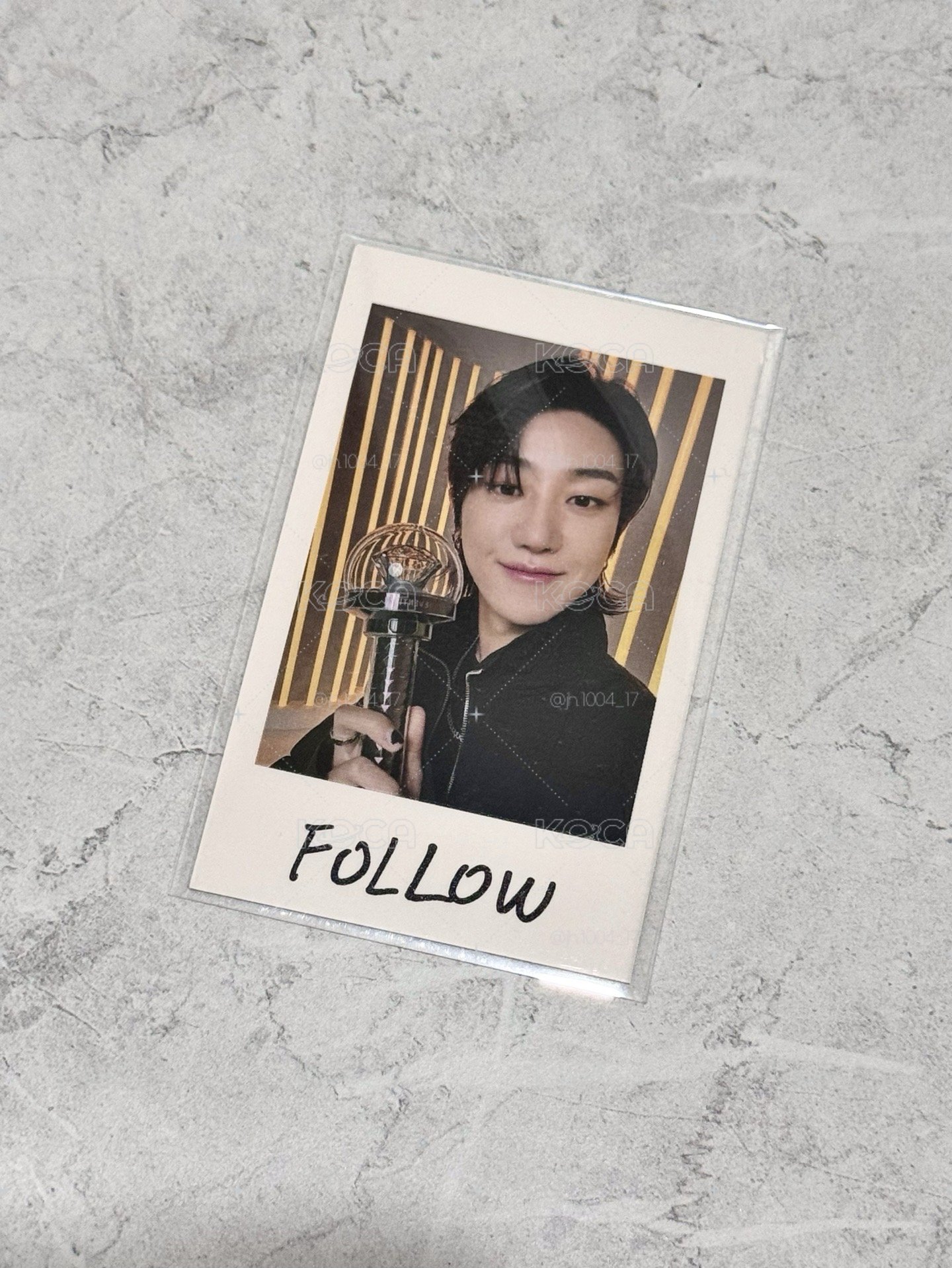 SVT 克拉棒八 The8 FOLLOW 日巡 拍立得 貼紙 克拉粽 手燈