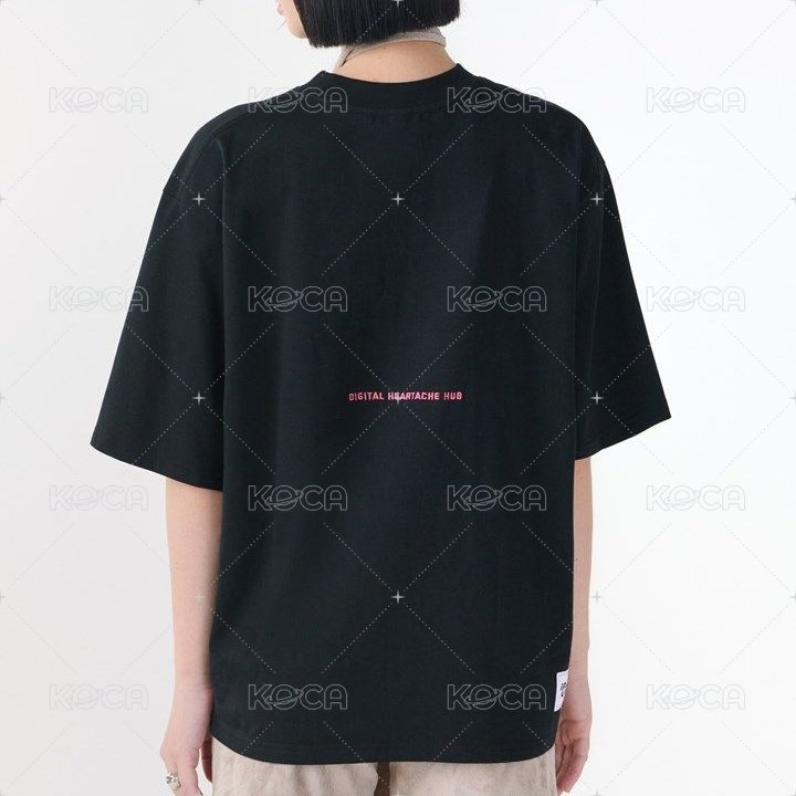 中性愛心星球圖TEE