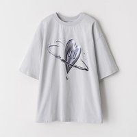 中性愛心星球圖TEE