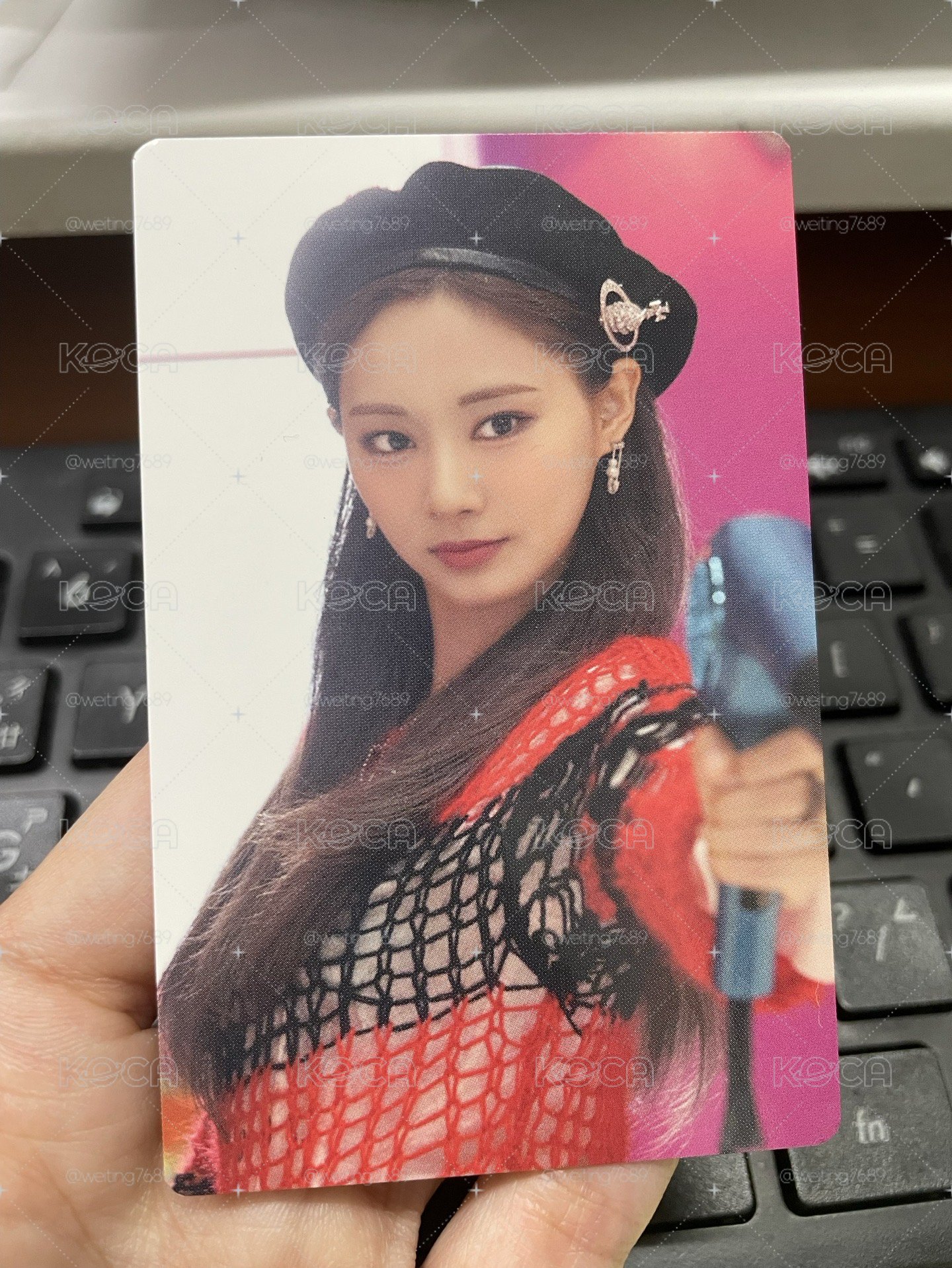 六週年 牙刷消毒器小卡：子瑜