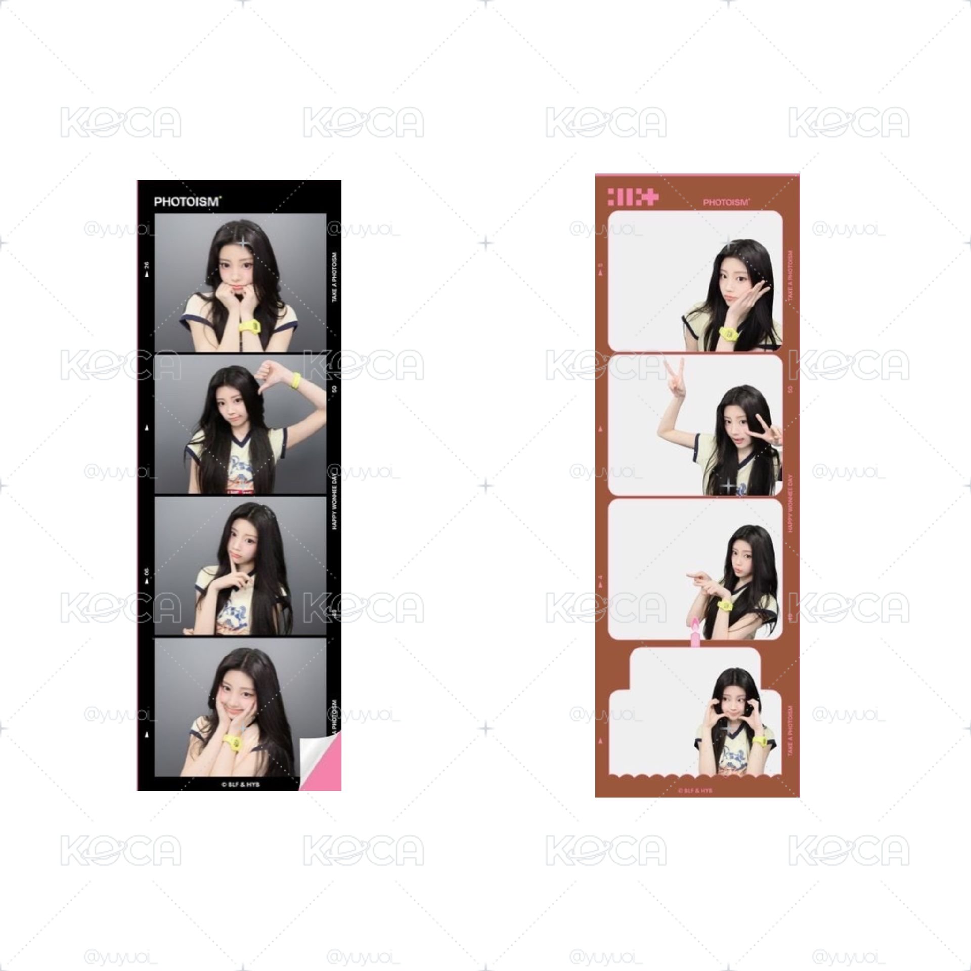 PHOTOISM 人生四格卡 / 拍貼 2026 Happy Wonhee Day