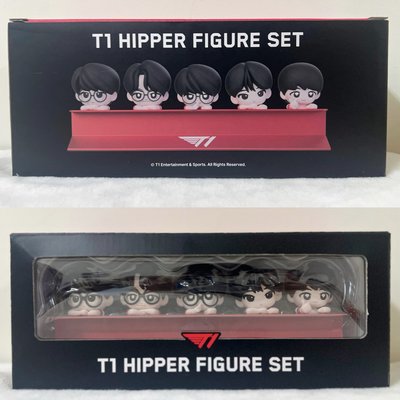 全新 T1 x ABLY DOGPK 五人公仔組