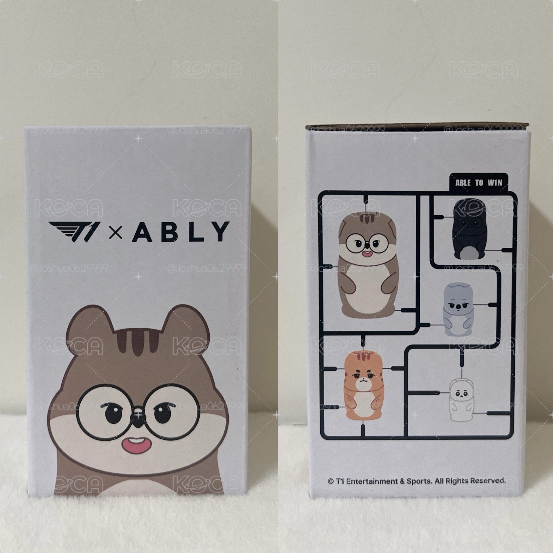 全新 現貨 T1 x ABLY 滿額禮 動物朋友 俄羅斯套娃