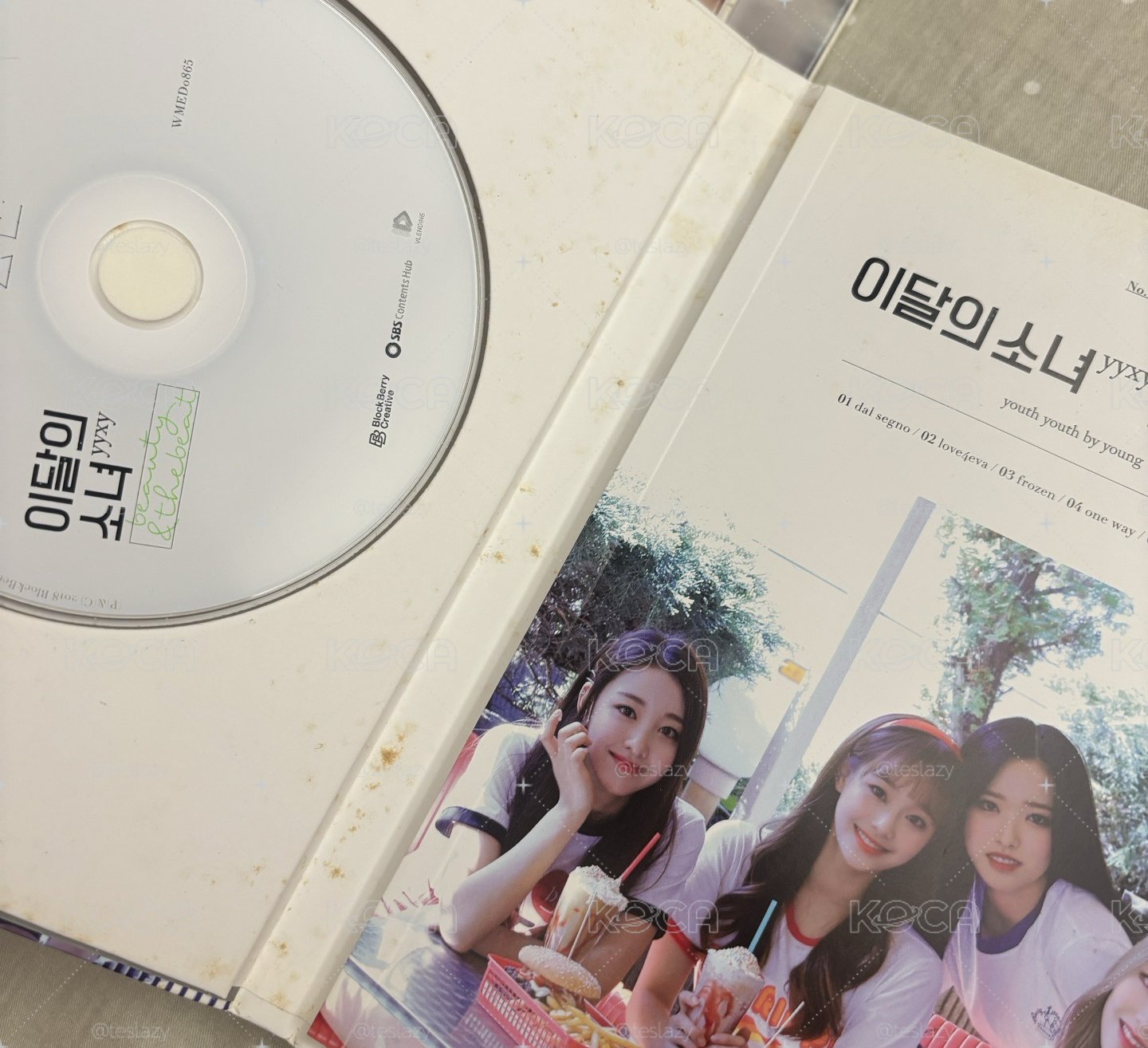 本月少女 LOONA yyxy 專輯 空專 小卡
