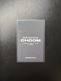 2026-27世巡 首爾展位 入場卡 / 場限卡 自拍 ver.B