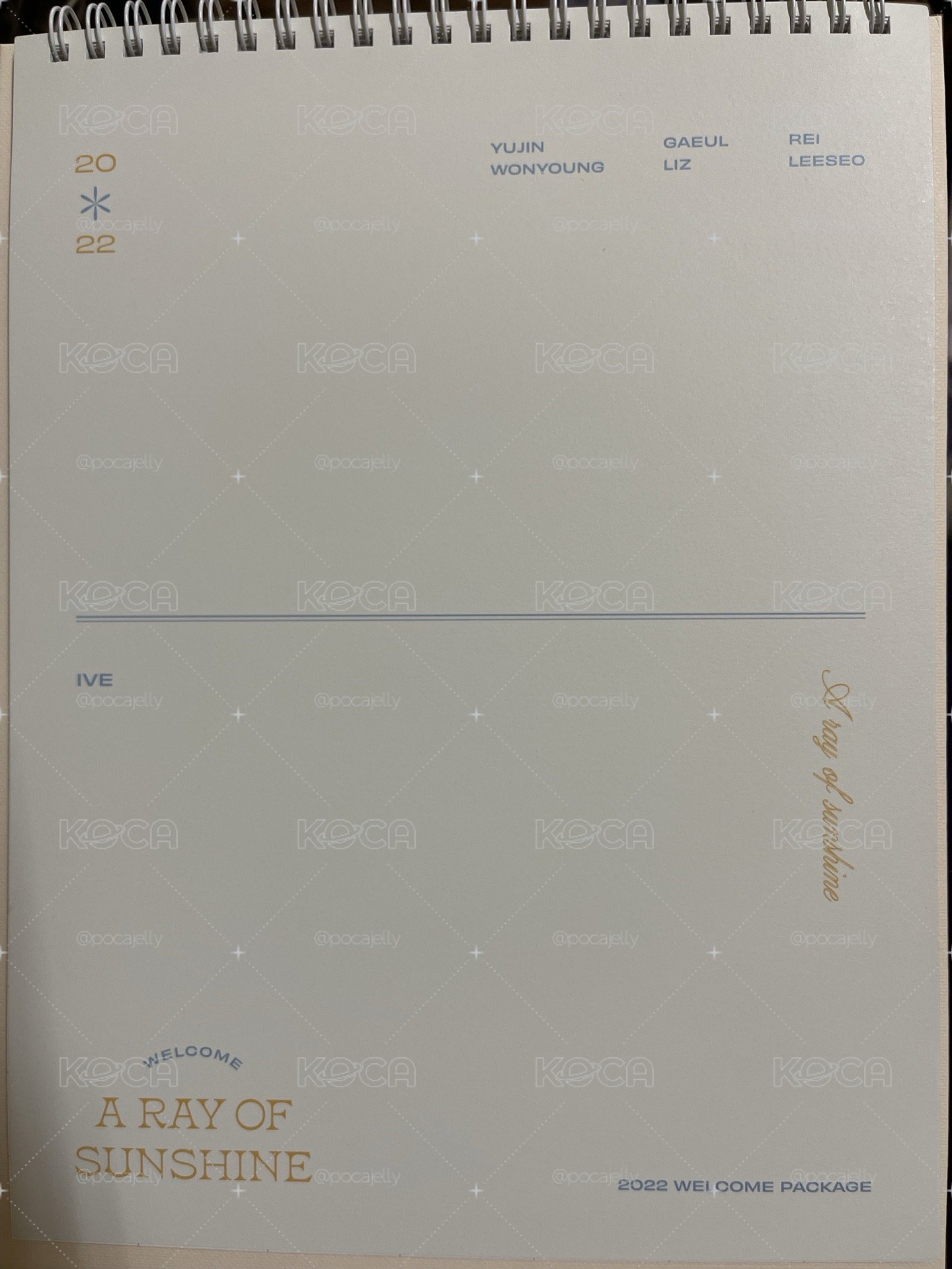 IVE 2022年曆