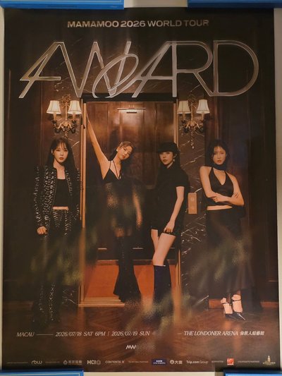 Mamamoo 澳門場親簽海報