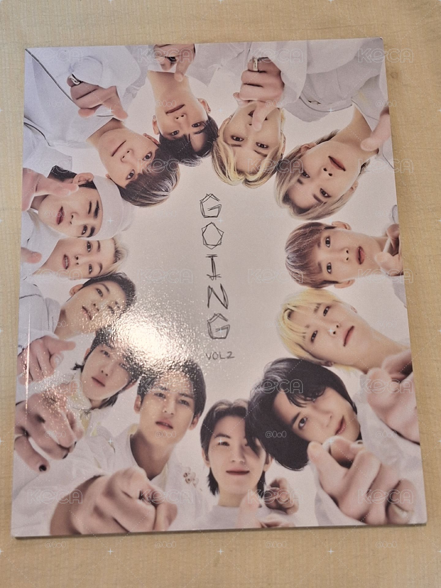 svt going2雜誌+小卡