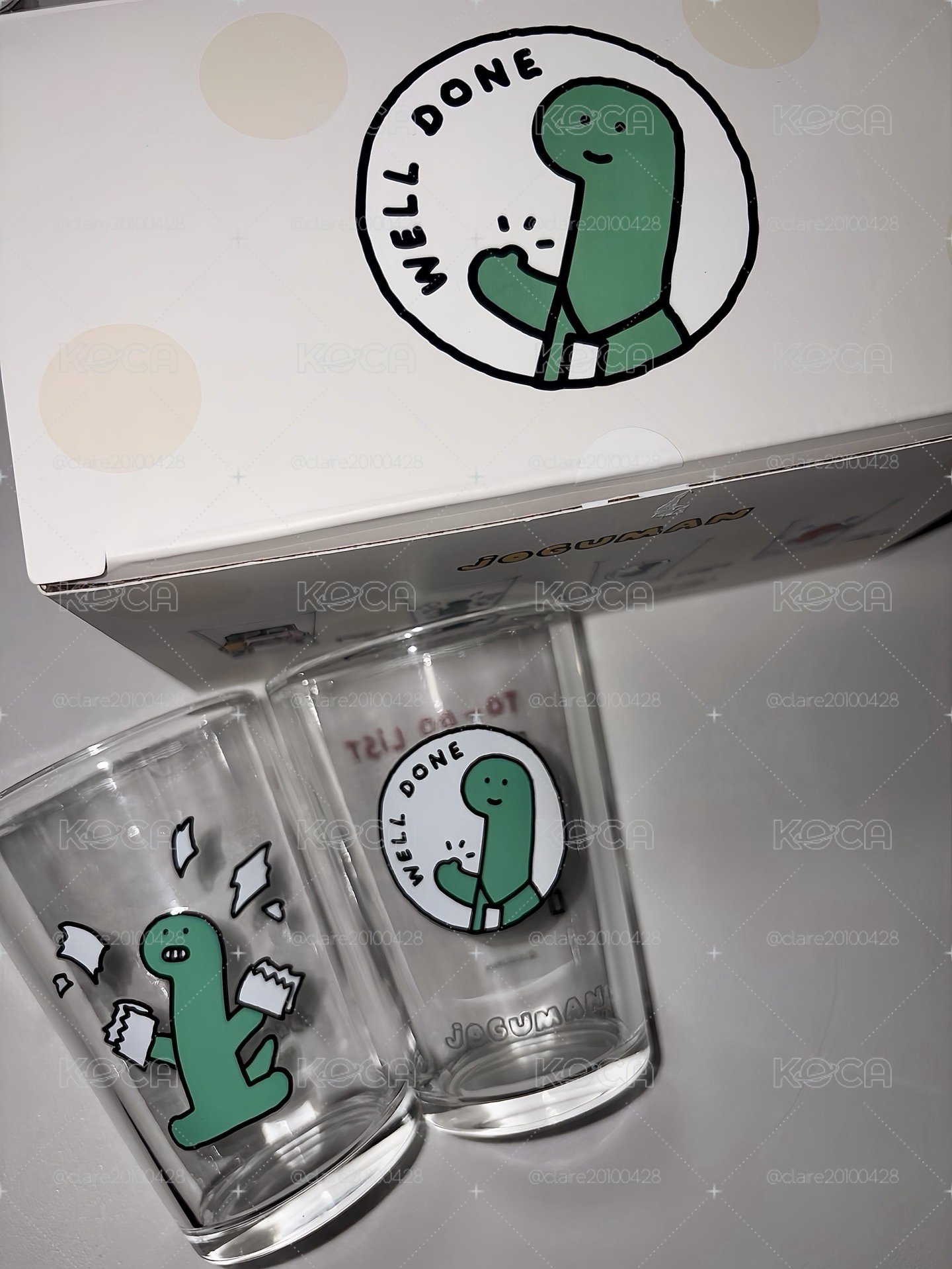 Joguman玻璃杯 2入
