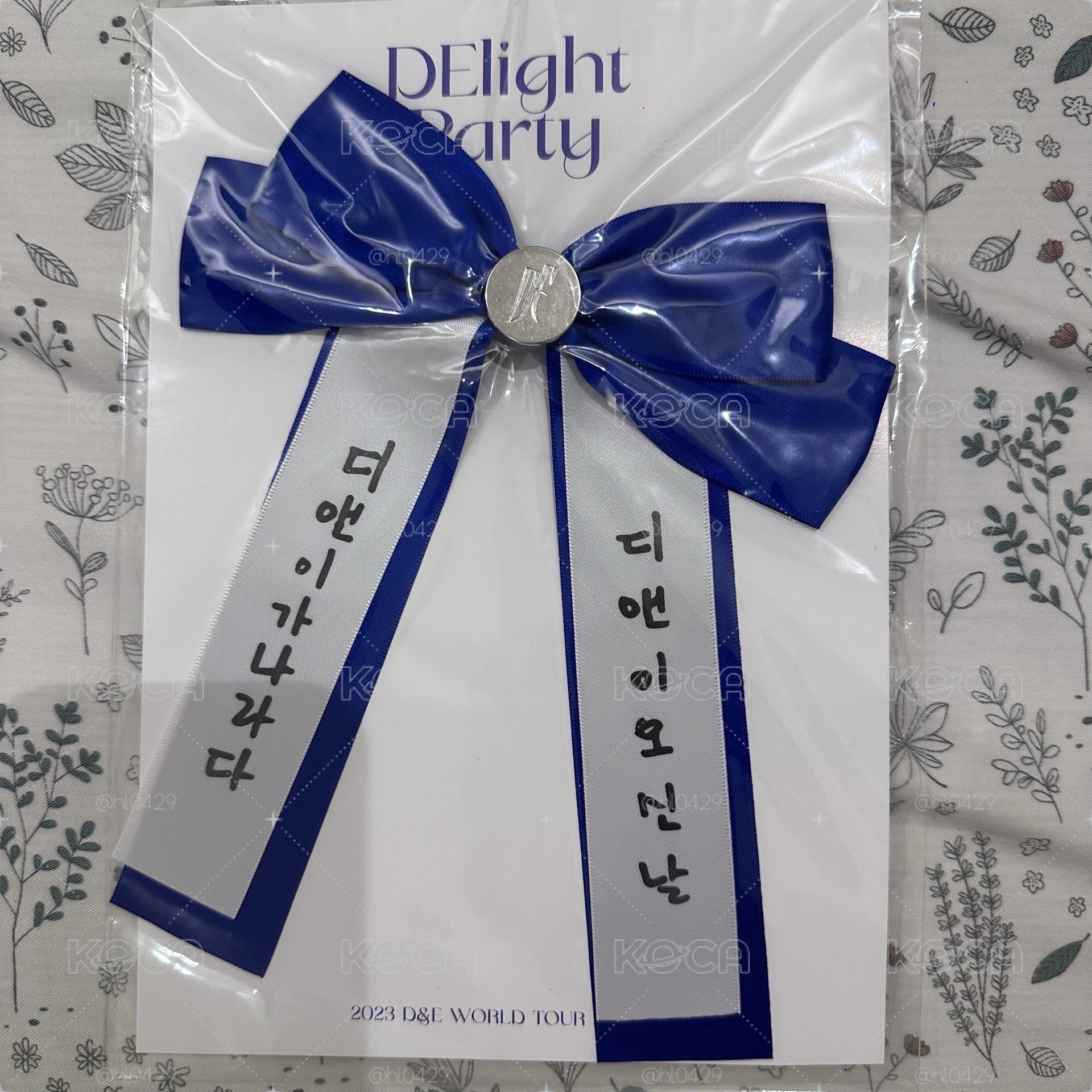 DElight party 赫 手燈蝴蝶結 含卡