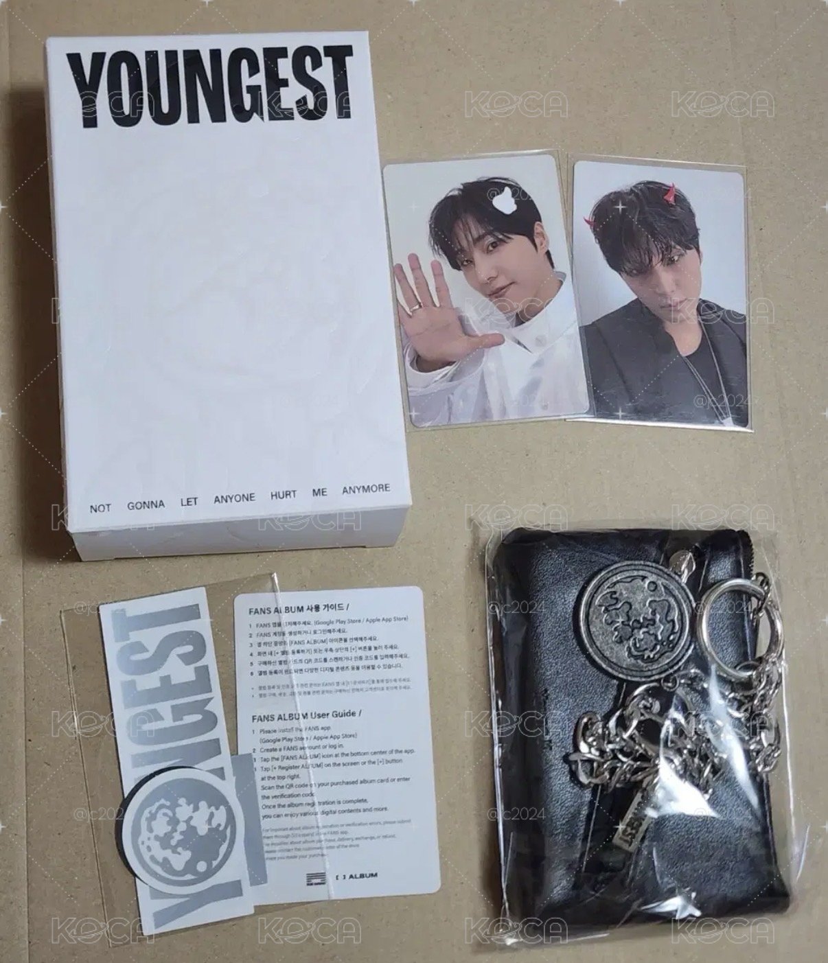young k 錢包專輯（已拆）預計8月底出貨
